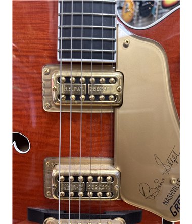 Gretsch 6120 SSU Brian Setzer  , 2002  , Serie nr  027120-2183  , Vintage Orange , Mint Condition , Hard Case