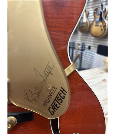 Gretsch 6120 SSU Brian Setzer  , 2002  , Serie nr  027120-2183  , Vintage Orange , Mint Condition , Hard Case
