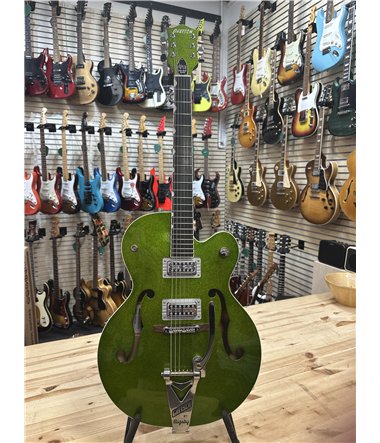 Gretsc 6120  BSHR-AFG , 2015  , Serie nr JT  15071902  , Brian Setzer Hot Rod , Extreme coolant green , TV Jones pickups, , Mint