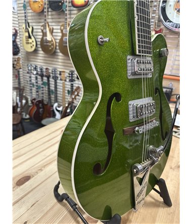Gretsc 6120  BSHR-AFG , 2015  , Serie nr JT  15071902  , Brian Setzer Hot Rod , Extreme coolant green , TV Jones pickups, , Mint