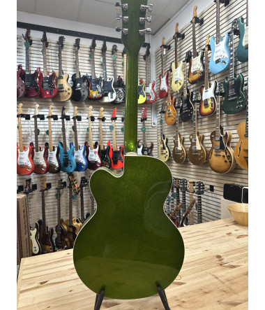 Gretsc 6120  BSHR-AFG , 2015  , Serie nr JT  15071902  , Brian Setzer Hot Rod , Extreme coolant green , TV Jones pickups, , Mint