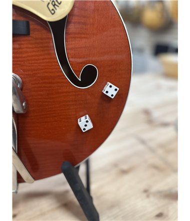 Gretsch 6120 SSU Brian Setzer  , 2002  , Serie nr  027120-2183  , Vintage Orange , Mint Condition , Hard Case