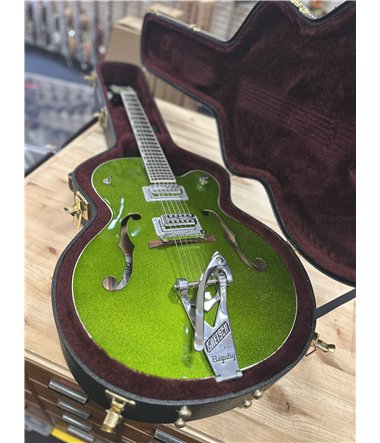 Gretsc 6120  BSHR-AFG , 2015  , Serie nr JT  15071902  , Brian Setzer Hot Rod , Extreme coolant green , TV Jones pickups, , Mint