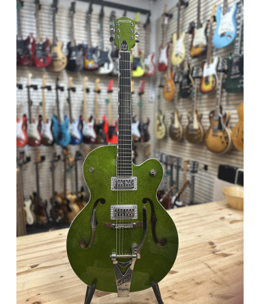 Gretsc 6120  BSHR-AFG , 2015  , Serie nr JT  15071902  , Brian Setzer Hot Rod , Extreme coolant green , TV Jones pickups, , Mint