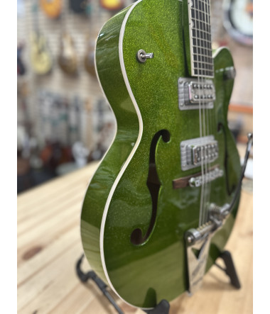 Gretsc 6120  BSHR-AFG , 2015  , Serie nr JT  15071902  , Brian Setzer Hot Rod , Extreme coolant green , TV Jones pickups, , Mint