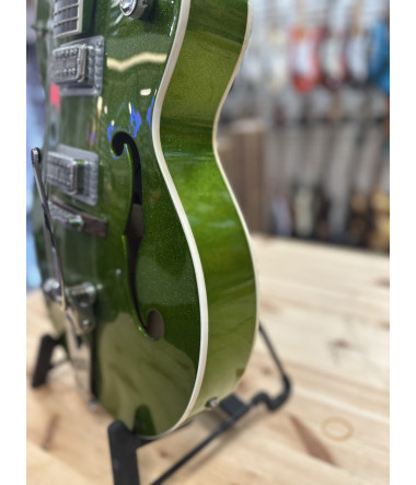 Gretsc 6120  BSHR-AFG , 2015  , Serie nr JT  15071902  , Brian Setzer Hot Rod , Extreme coolant green , TV Jones pickups, , Mint