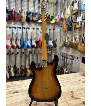Fender Stratocaster XII  , 1994  , Serie nr  T 0608842 , 12 strängad , 3 colour  Sunburst , Mint Condition , Made in Japan