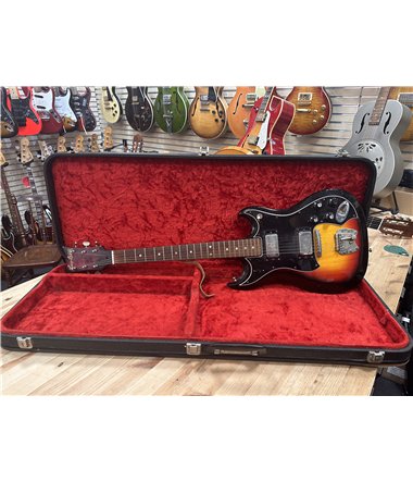 Hagström 2PU 60-tal med case.