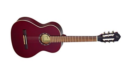 Klassisk gitarr 3/4 Size, Gloss Wine Red