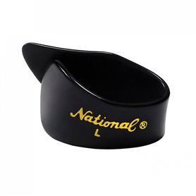 PW National Thumb pick, Large, Celluloid Black